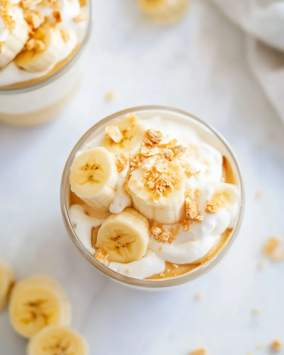 Delicious Banana Pudding Recipe shot