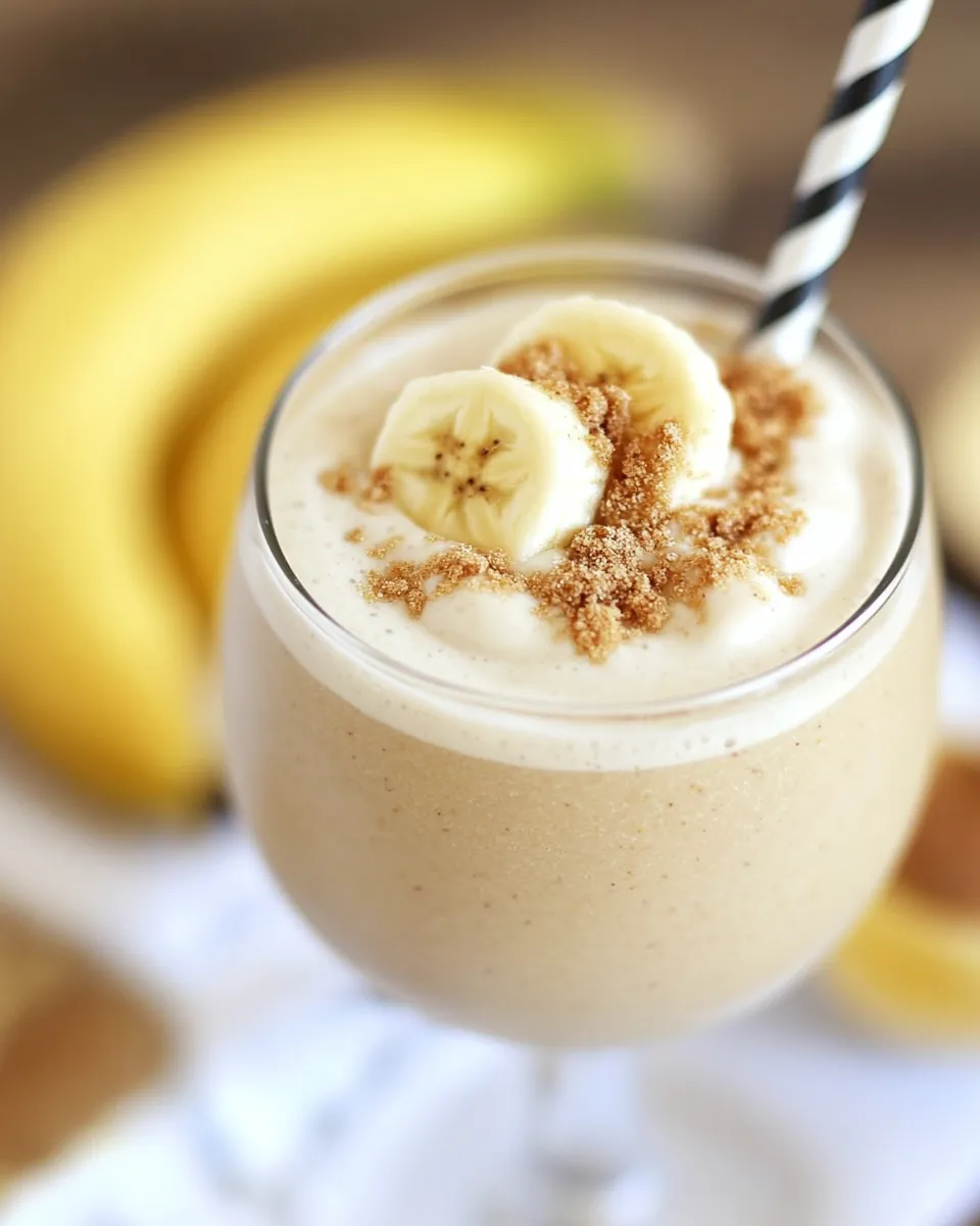 Easy Bananas Foster Smoothie picture