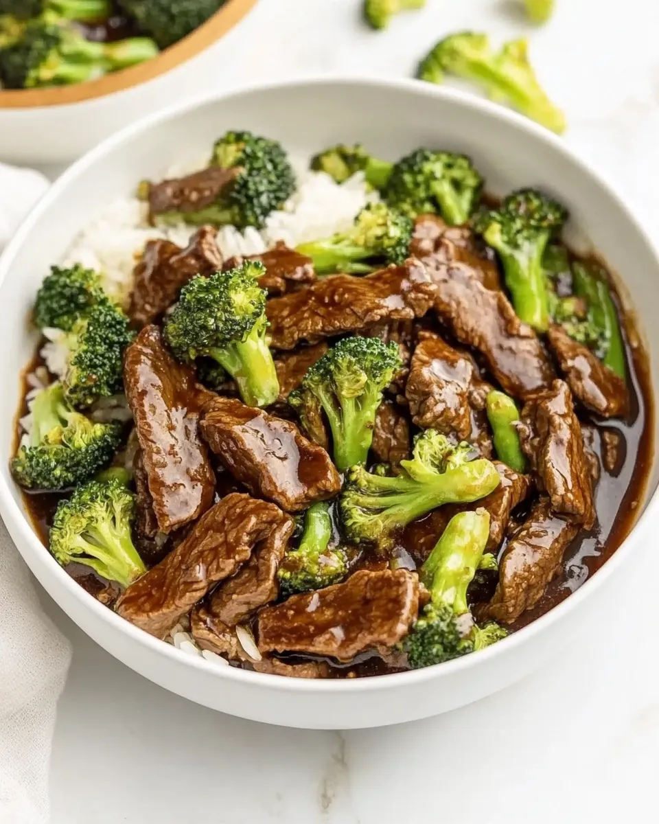 Classic Beef And Broccoli (Copycat Panda Express!) image