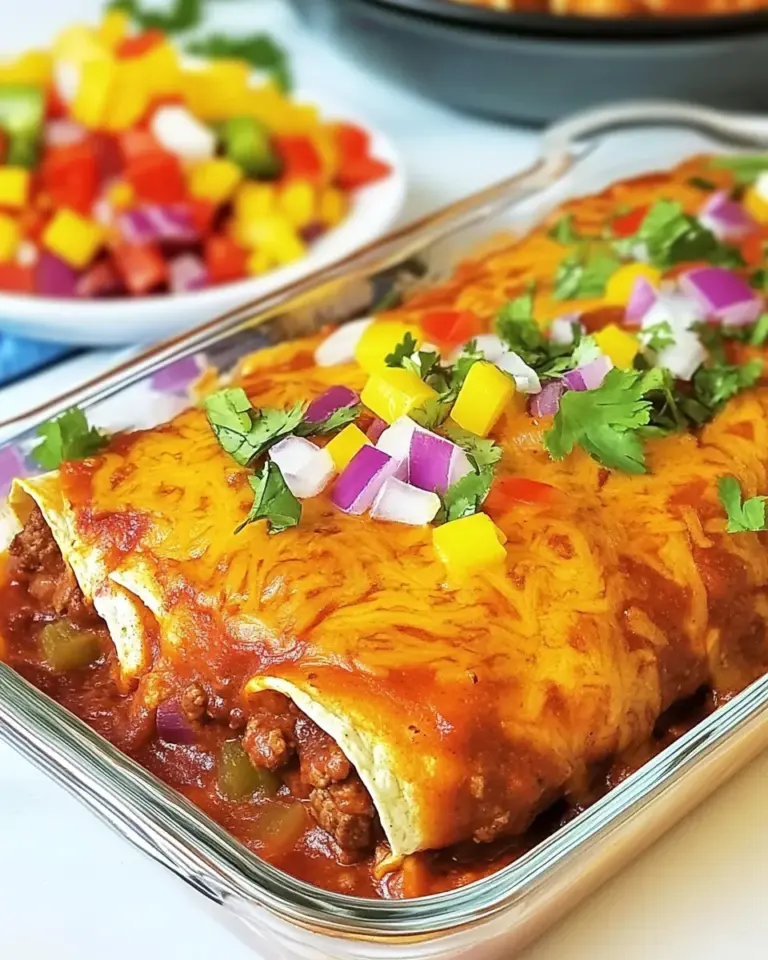 Homemade Beef Enchilada Bubble Up photo