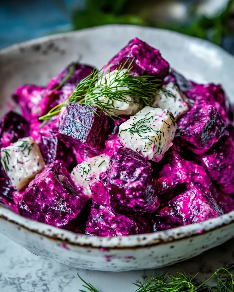 Easy Beet and Potato Salad with Dill Dressing picture