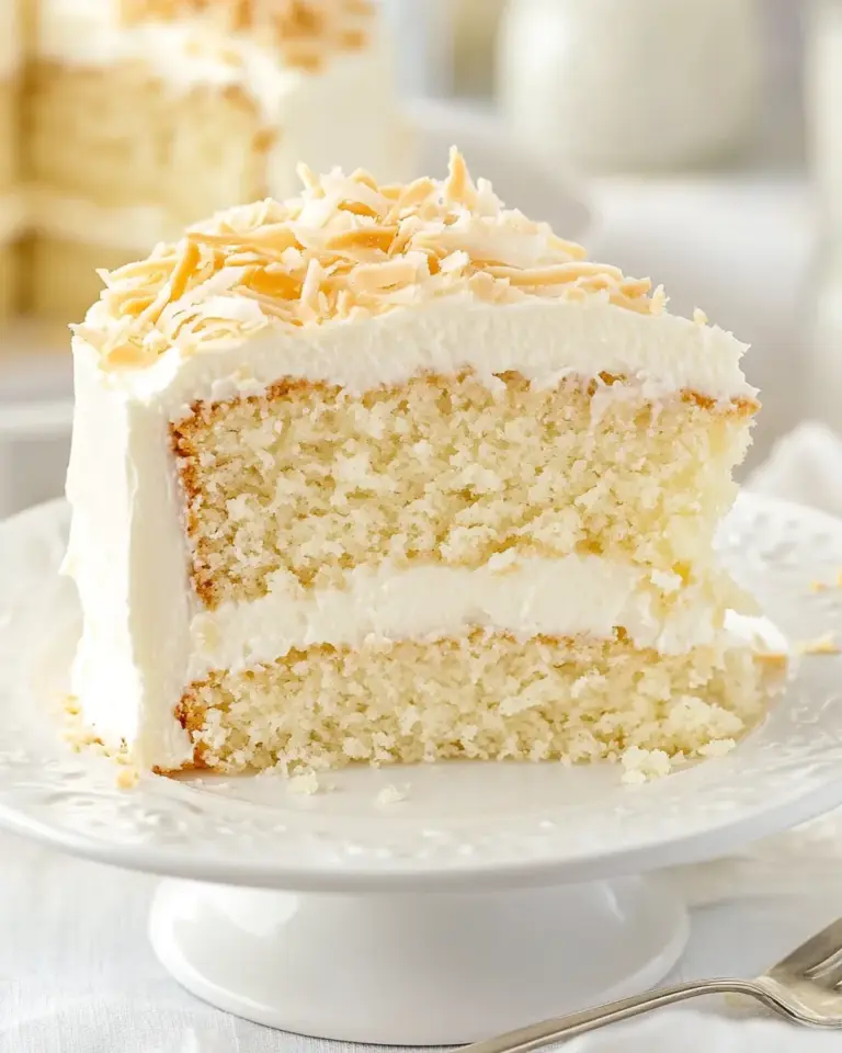 Homemade Best Coconut Cake photo