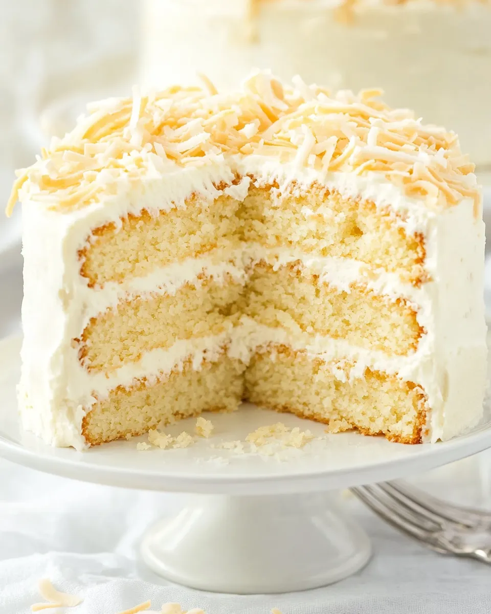 Easy Best Coconut Cake picture