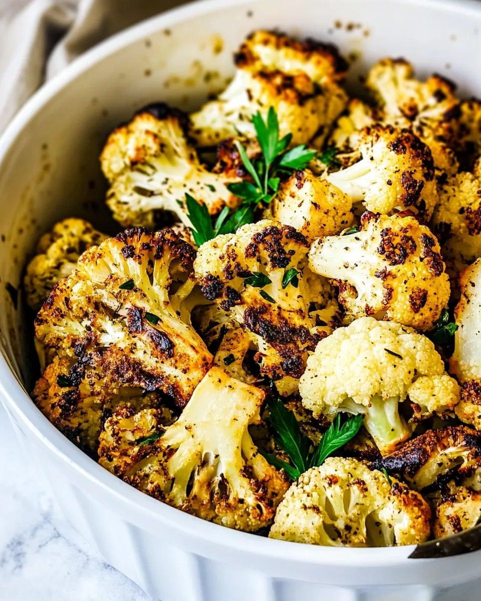 Homemade Best Recipe for Roasted Cauliflower photo