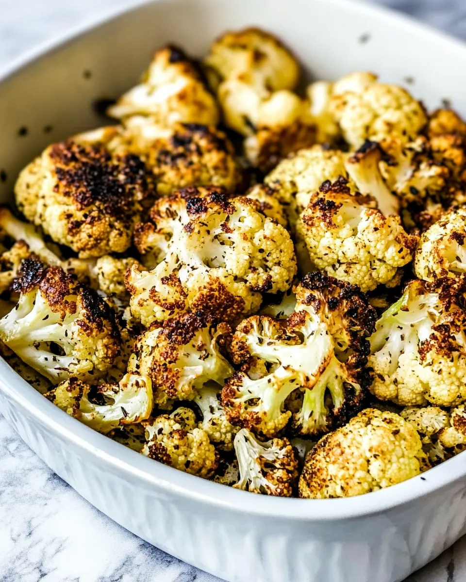 Delicious Best Recipe for Roasted Cauliflower shot
