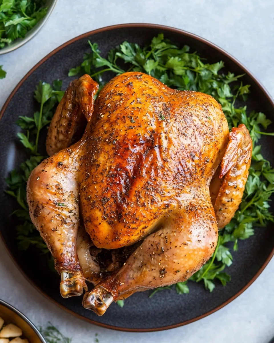 Homemade Best Smoked Whole Chicken Without Brine (Traeger Demo) photo