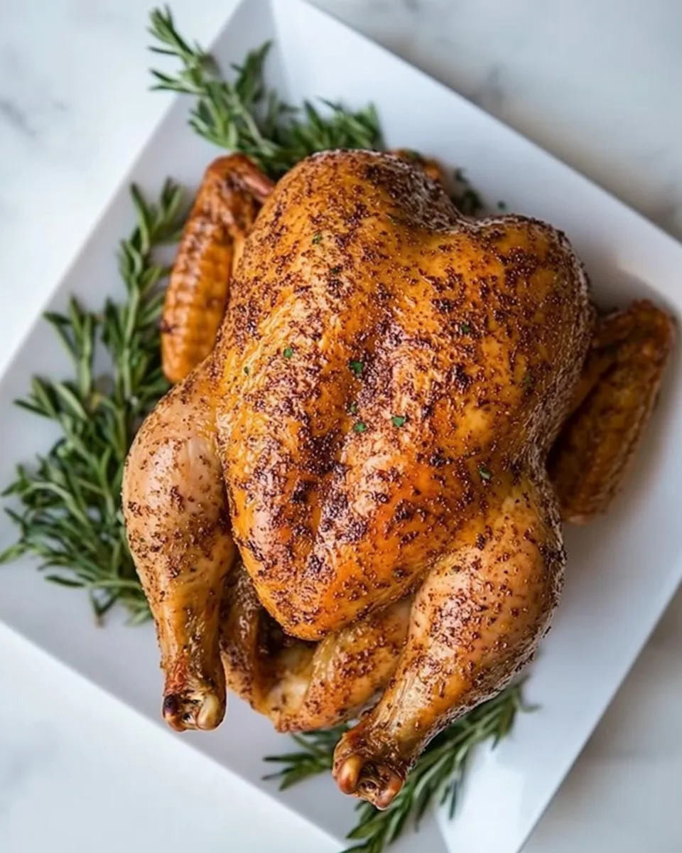 Classic Best Smoked Whole Chicken Without Brine (Traeger Demo) image