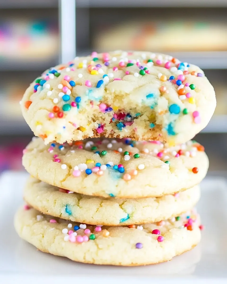Delicious Birthday Cake Cookies picture