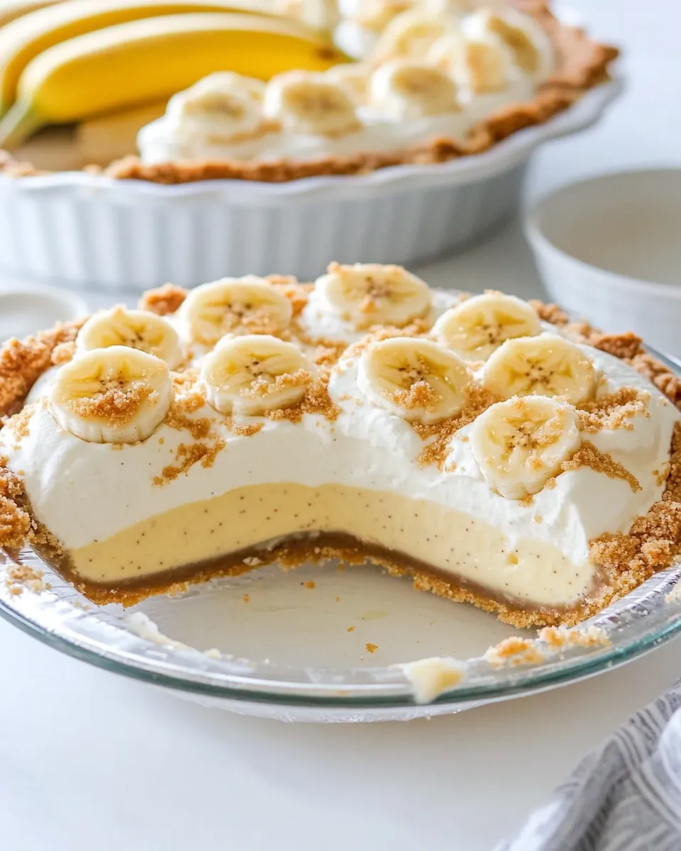 Classic Biscoff Banana Cream Pie image