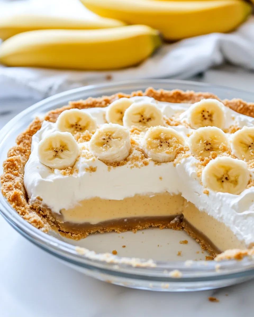 Easy Biscoff Banana Cream Pie recipe photo