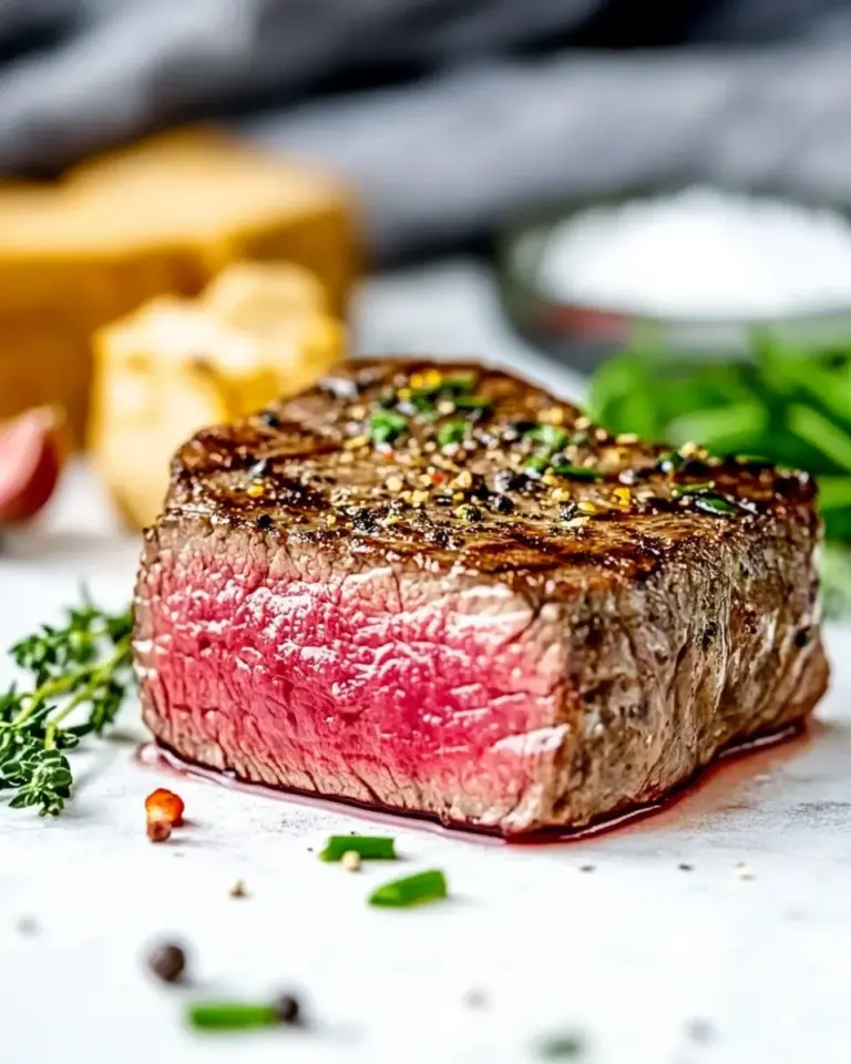 Homemade Black And Blue Steak photo