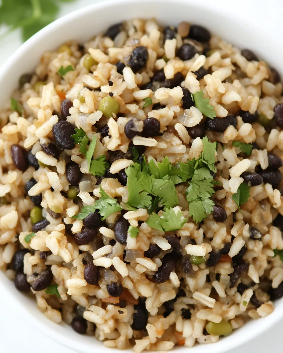 Classic Black Beans and Rice image