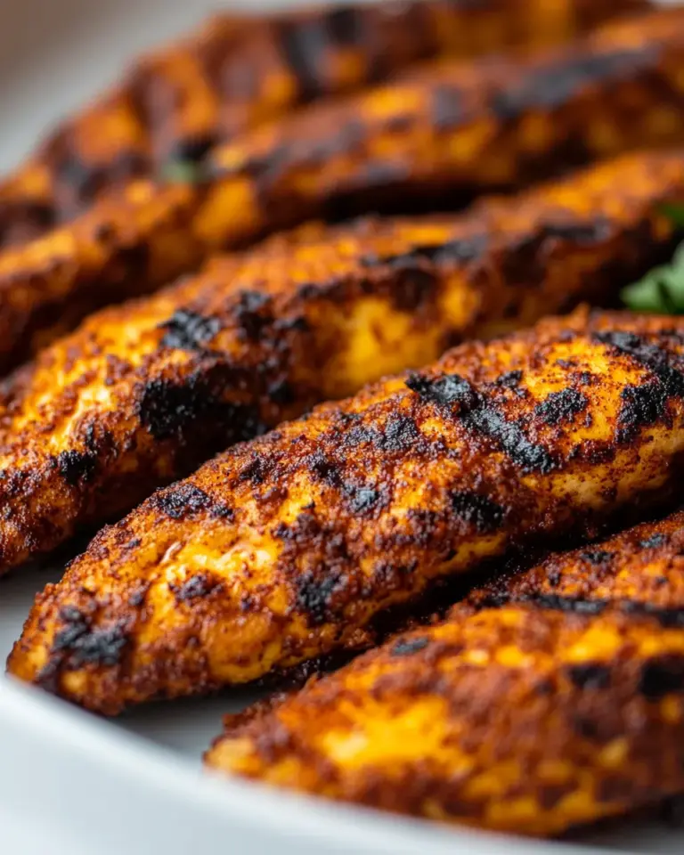 Homemade Blackened Chicken Tenders image