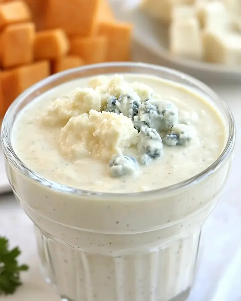Homemade Blender Blue Cheese Dressing Recipe photo