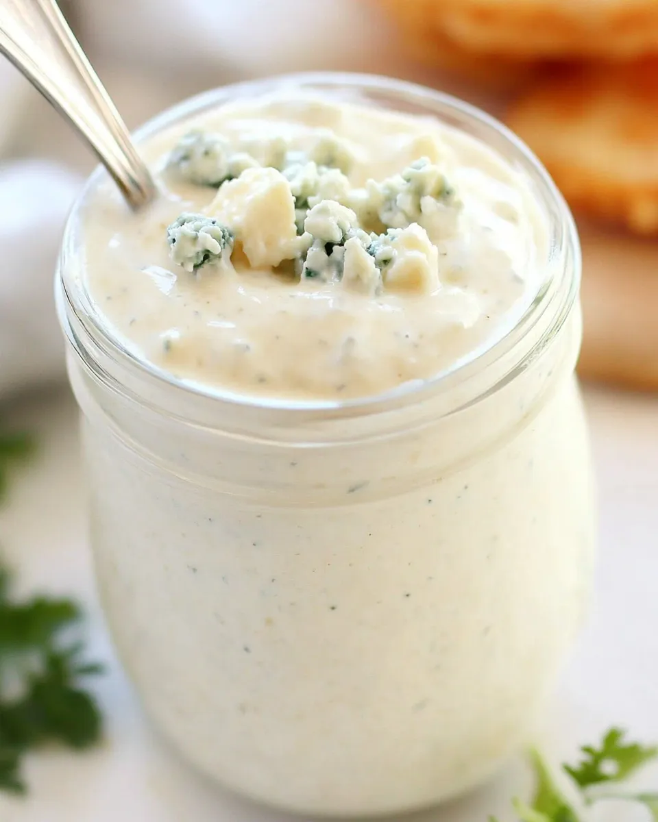 Classic Blender Blue Cheese Dressing Recipe image