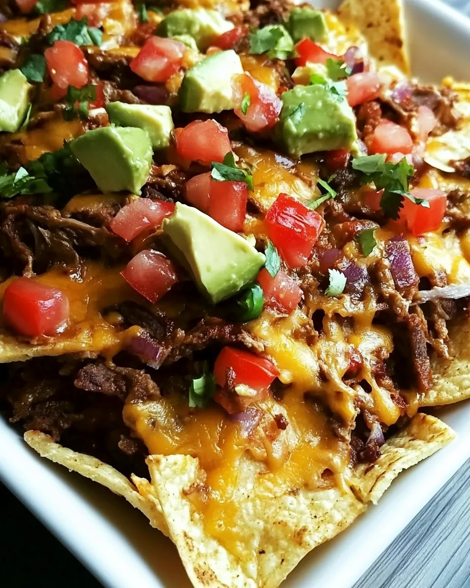 Delicious Brisket Nachos Recipe image