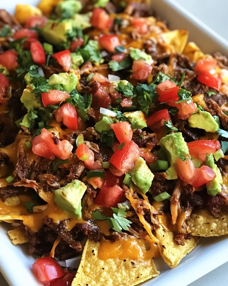 Homemade Brisket Nachos Recipe picture