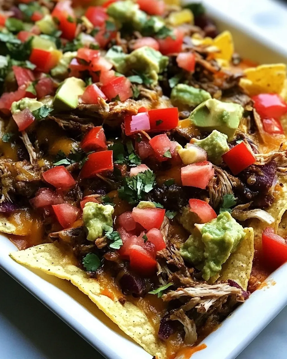 Ultimate Brisket Nachos Recipe shot