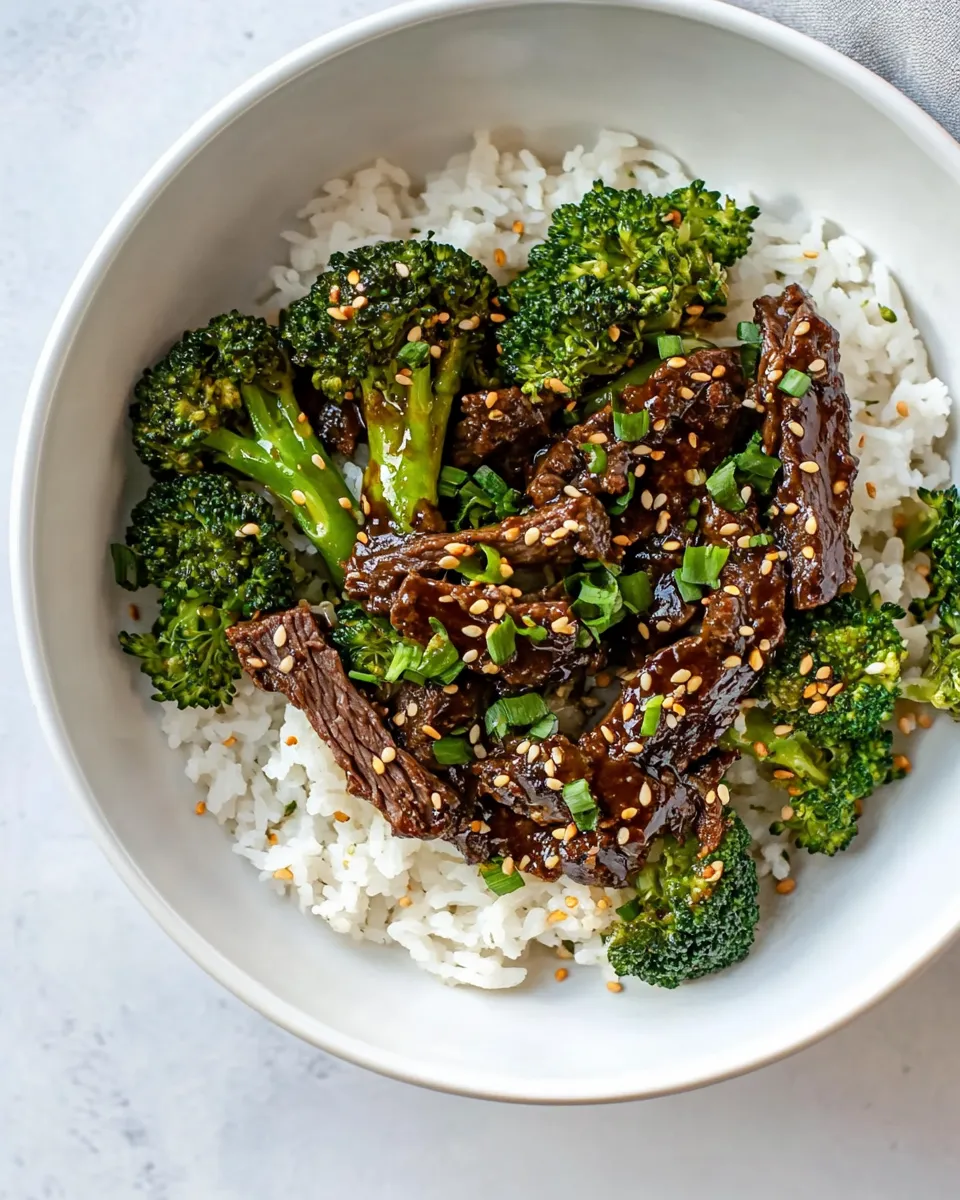 Homemade Broccoli Beef Recipe photo