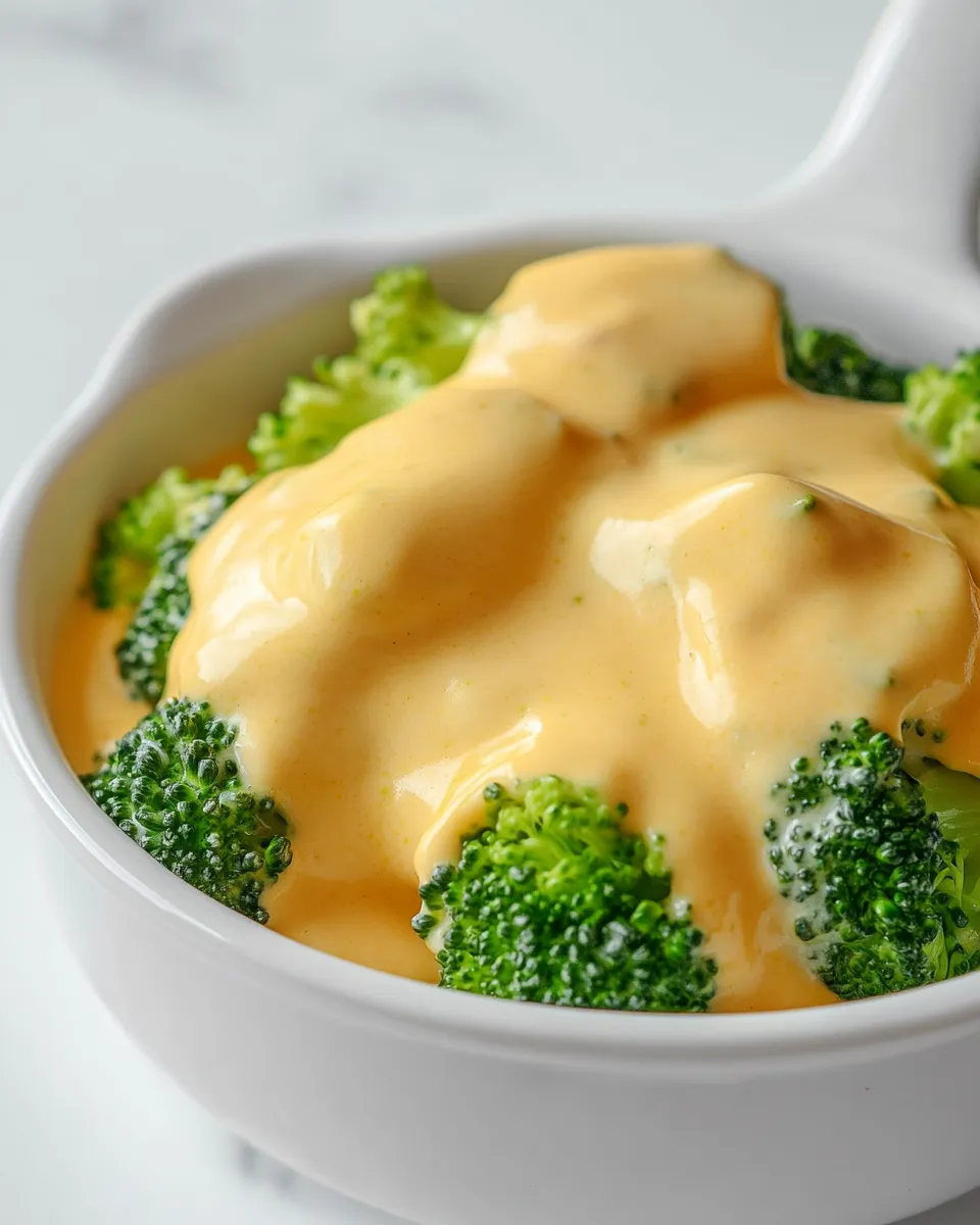 Classic Broccoli Cheese Sauce recipe photo