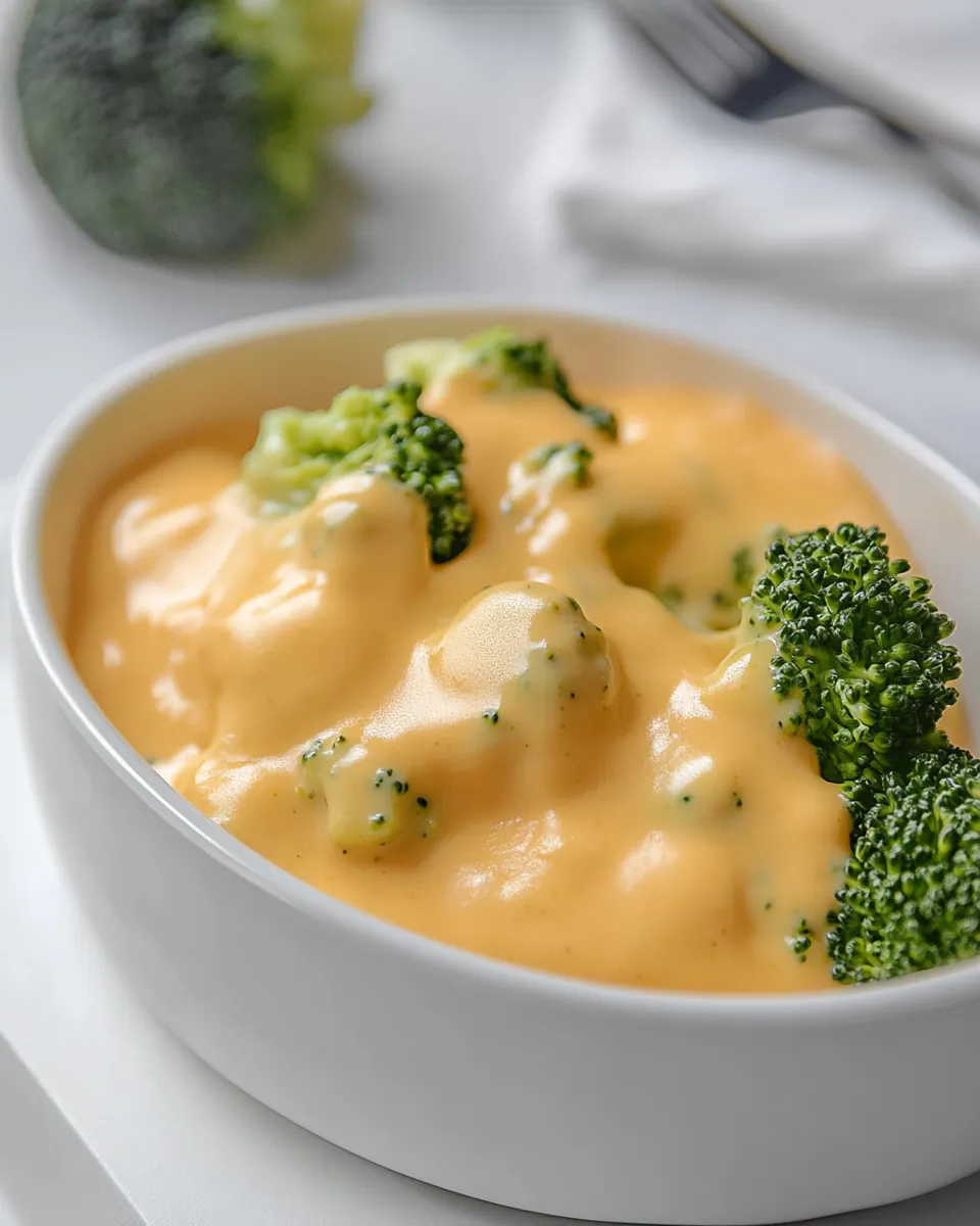 Easy Broccoli Cheese Sauce dish photo