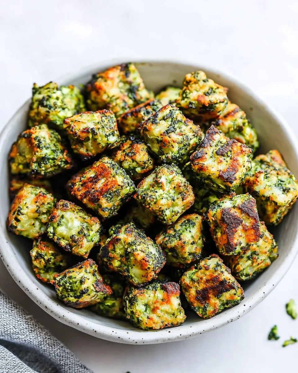 Homemade Broccoli Tots photo