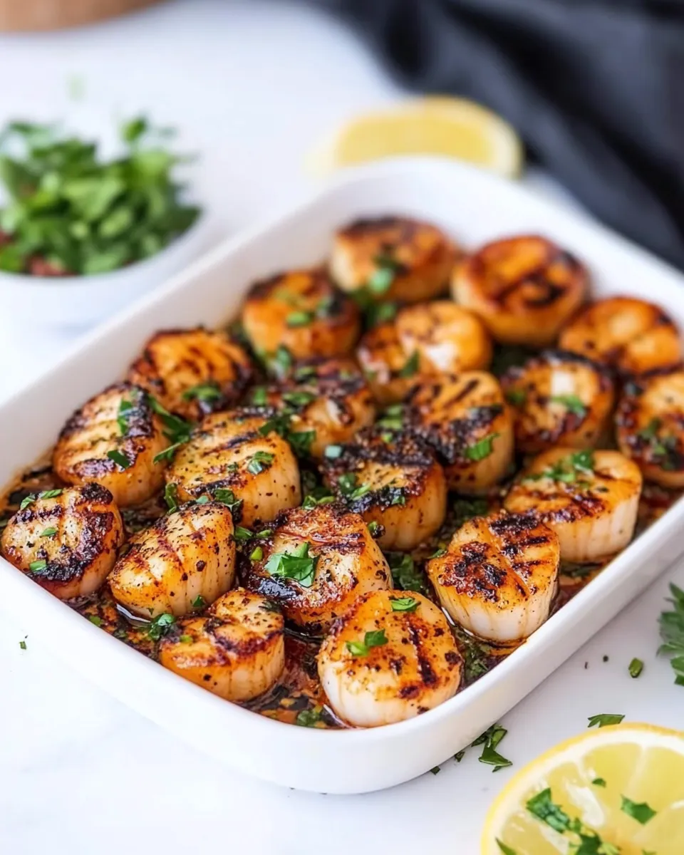 Easy Broiled Scallops picture