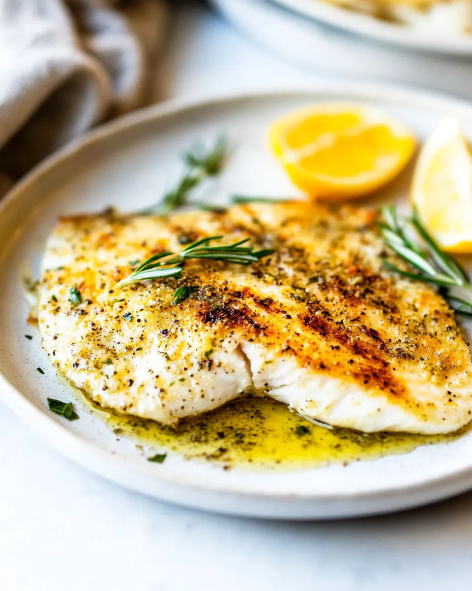 Classic Broiled Tilapia Oreganata image