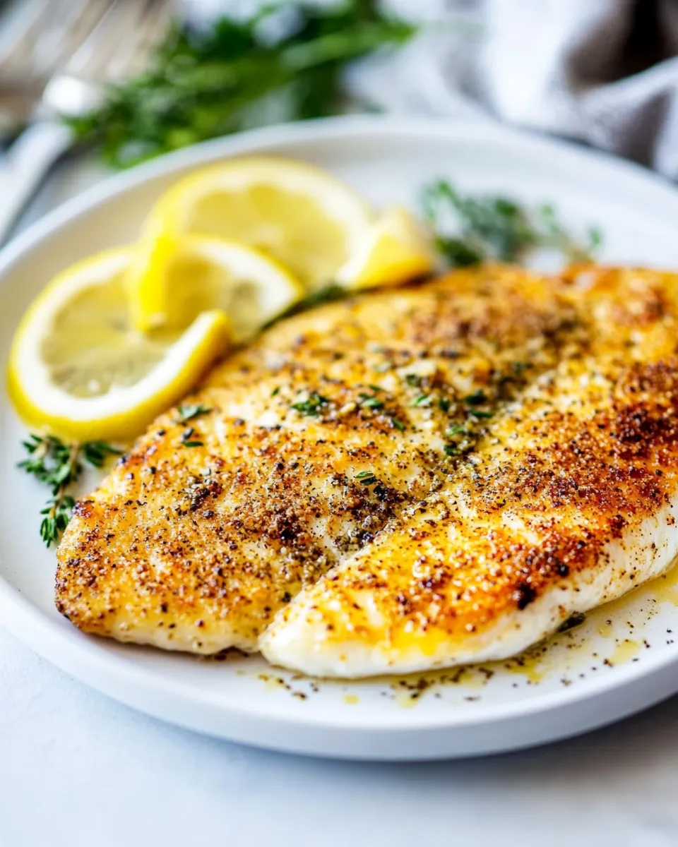 Easy Broiled Tilapia Oreganata picture