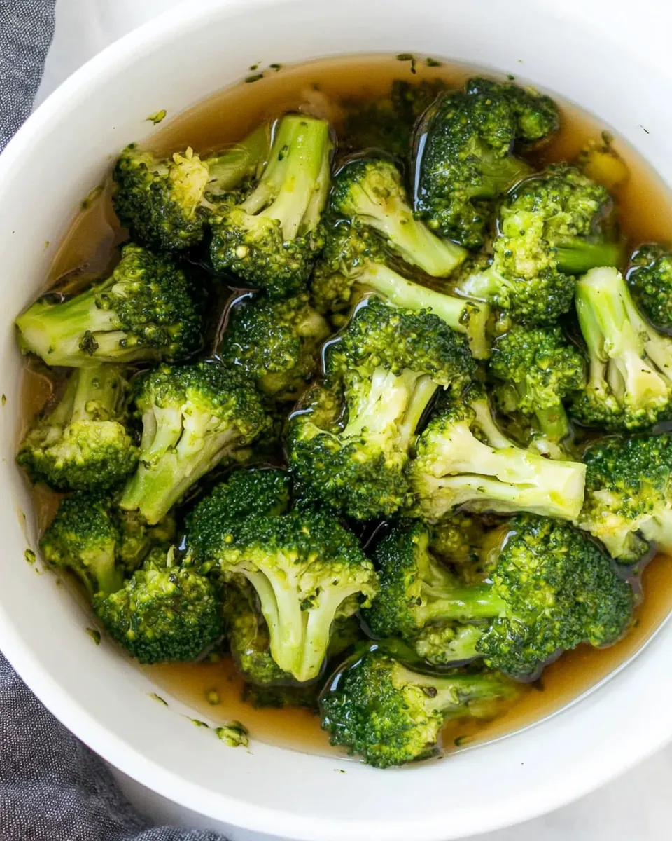Healthy Brown Butter Broccoli recipe photo