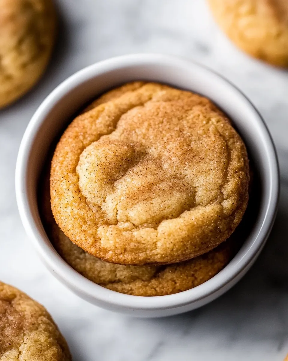 Homemade Brown Butter Snickerdoodle Cookie Recipe photo