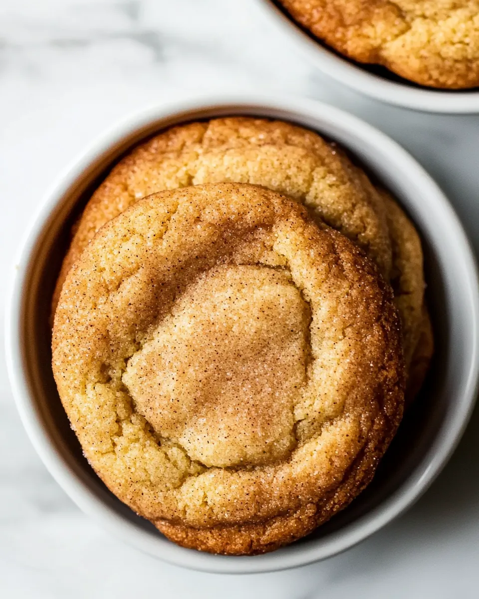 Delicious Brown Butter Snickerdoodle Cookie Recipe shot