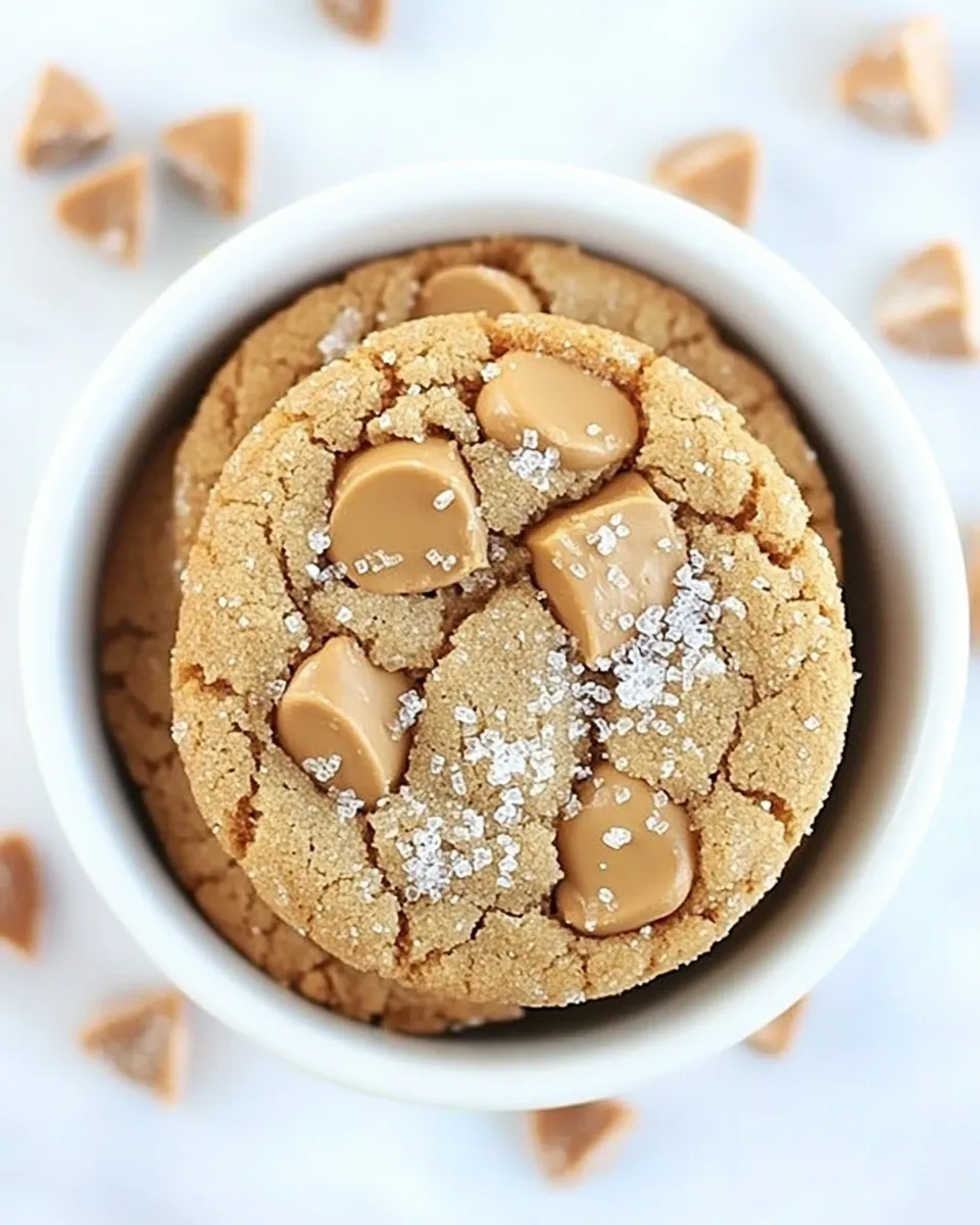 Delicious Brown Sugar Butterscotch Cookies shot