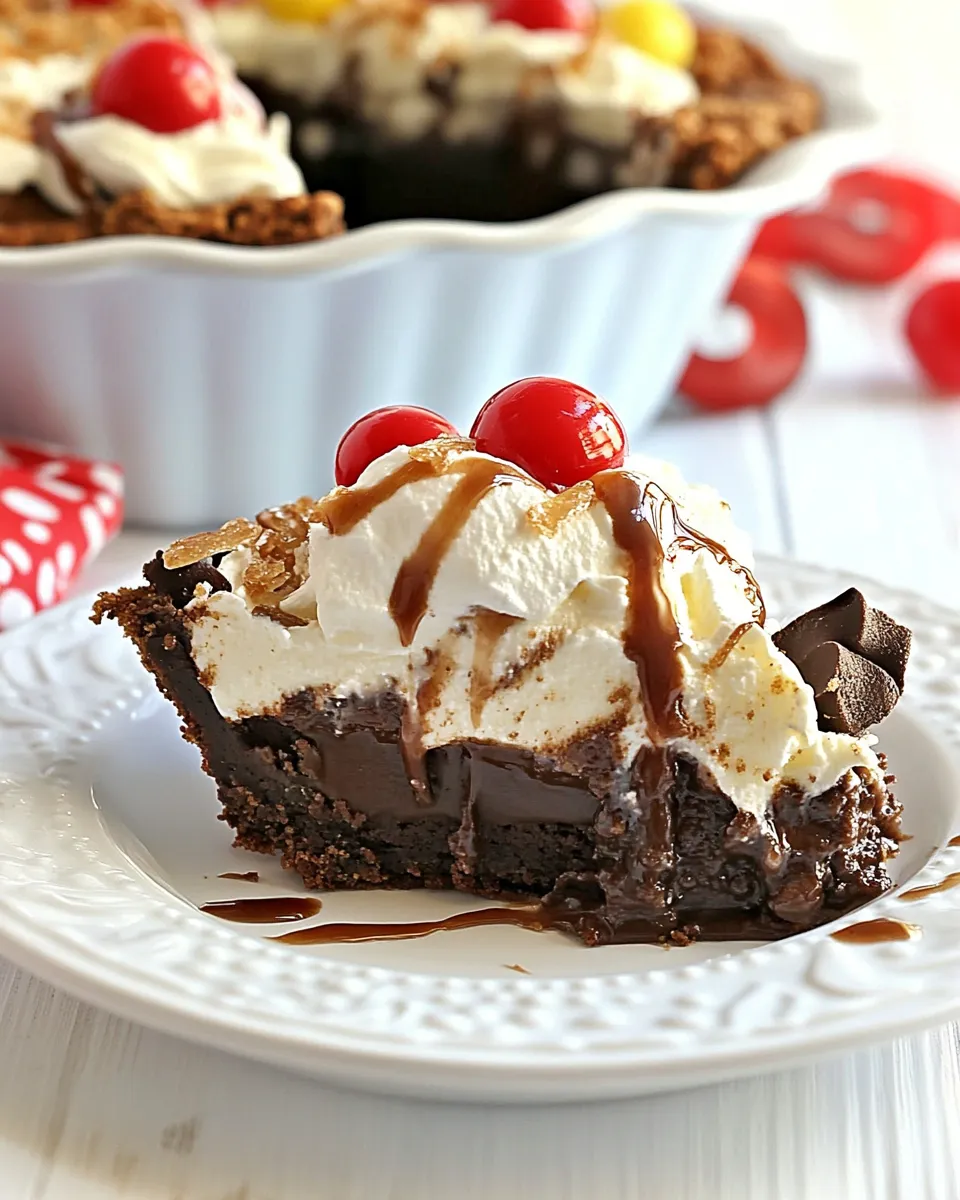 Classic Brownie Sundae Pie image
