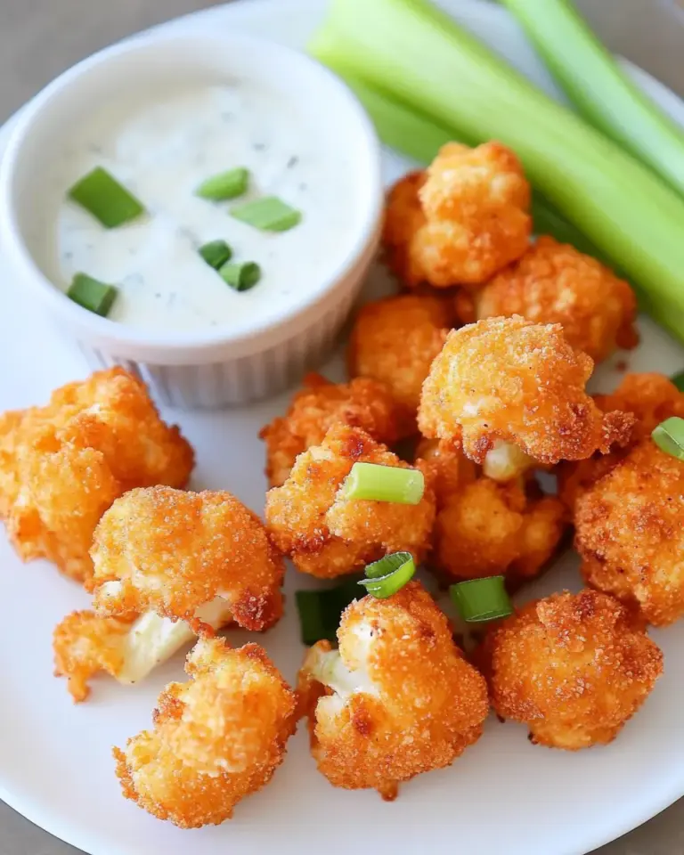 Homemade Buffalo Cauliflower bites photo