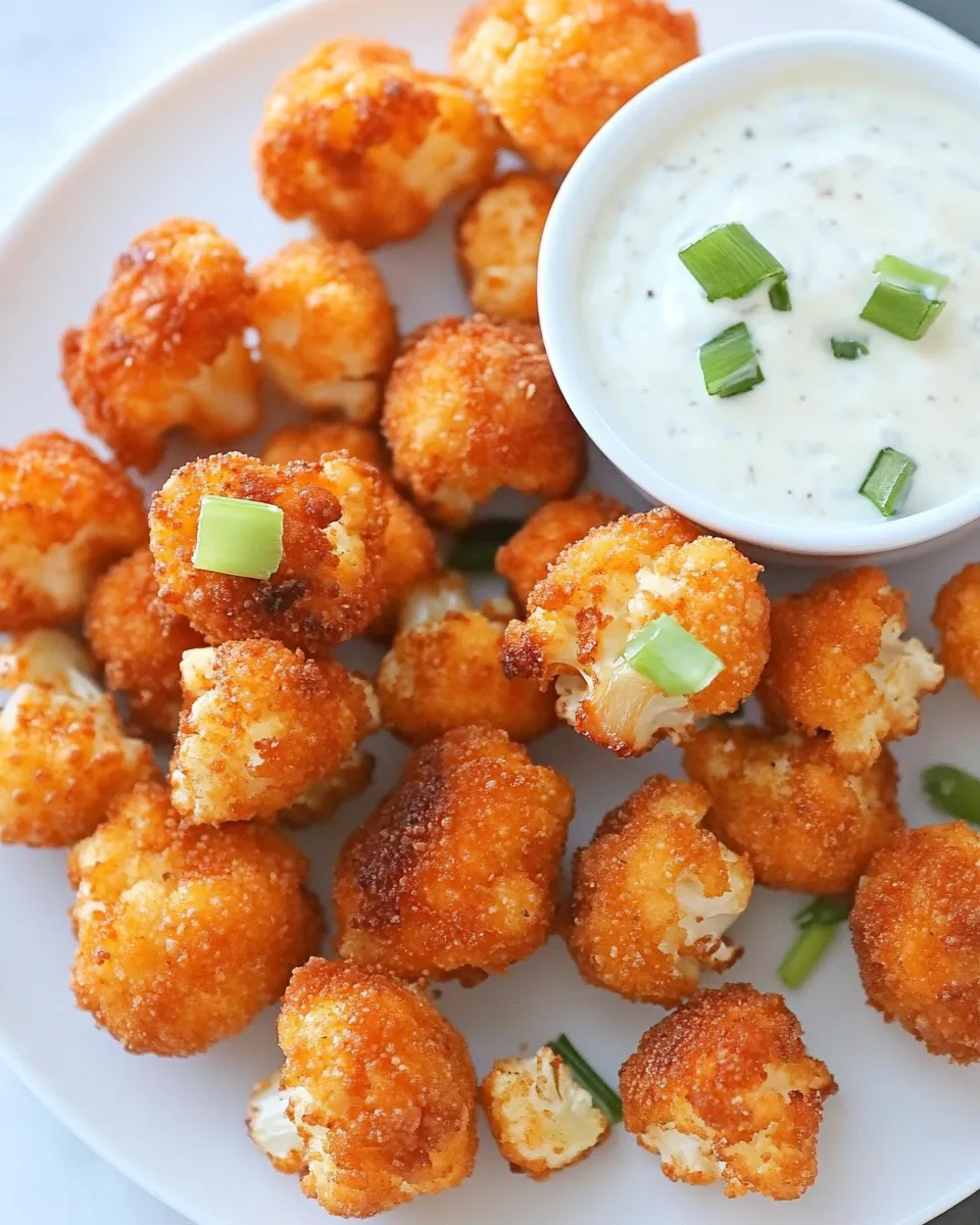 Easy Buffalo Cauliflower bites picture