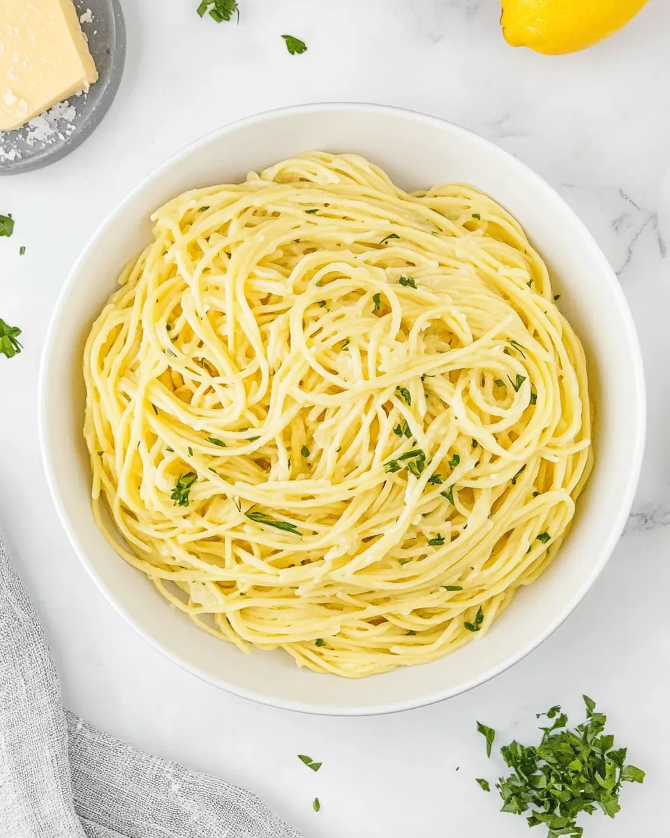 Easy Buttered Noodles recipe photo