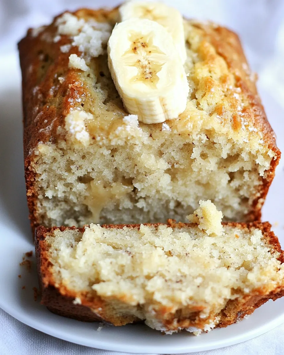Easy Buttermilk Banana Bread recipe photo