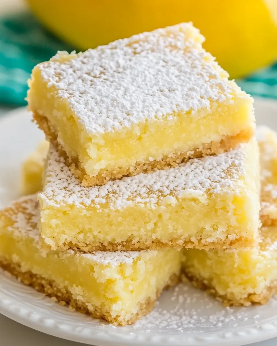 Homemade Buttermilk Chess Bars photo