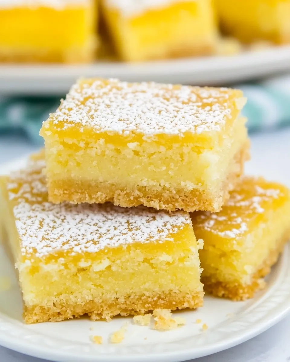 Classic Buttermilk Chess Bars image