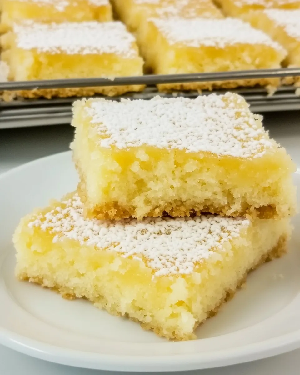 Easy Buttermilk Chess Bars recipe photo