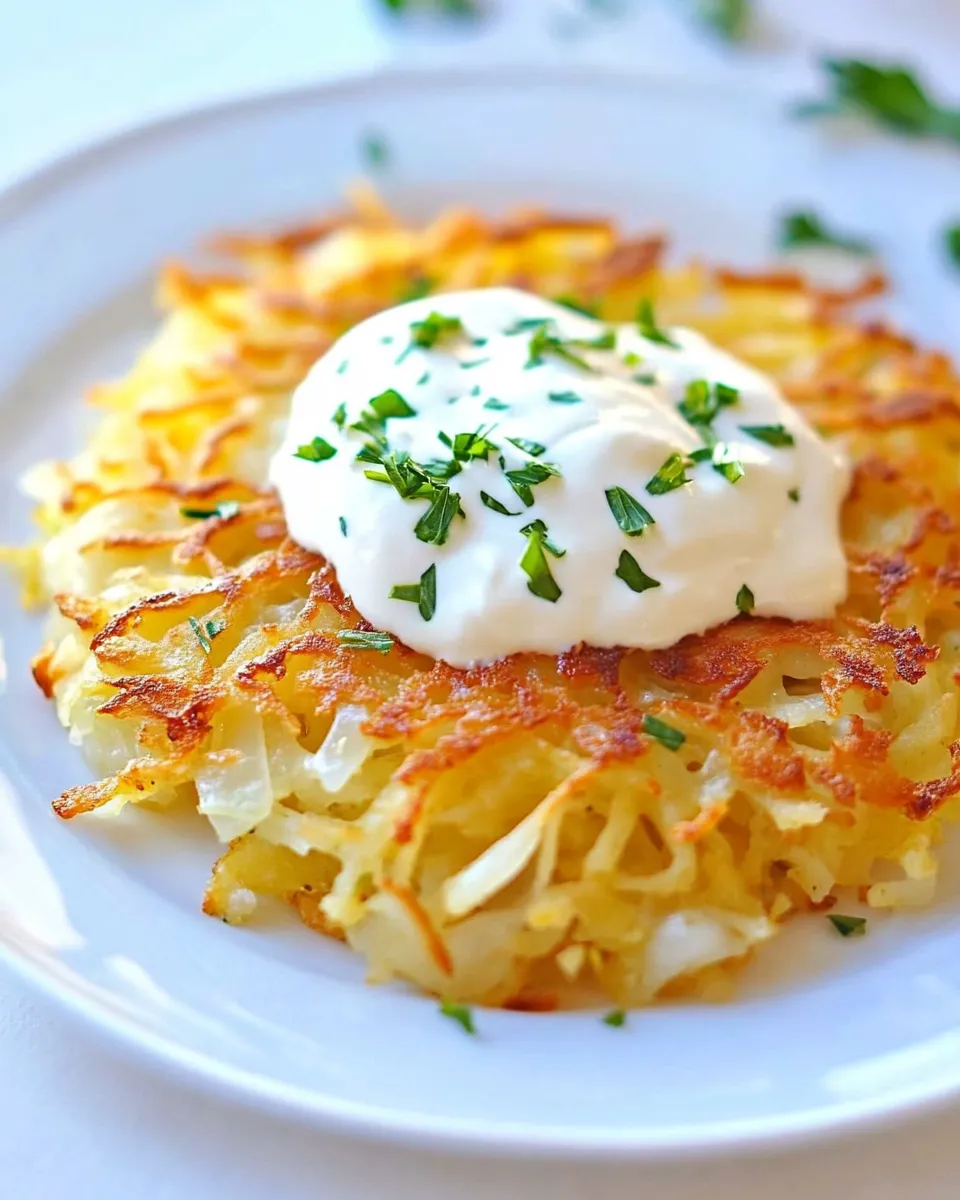 Easy Cabbage Hash Browns Recipe picture