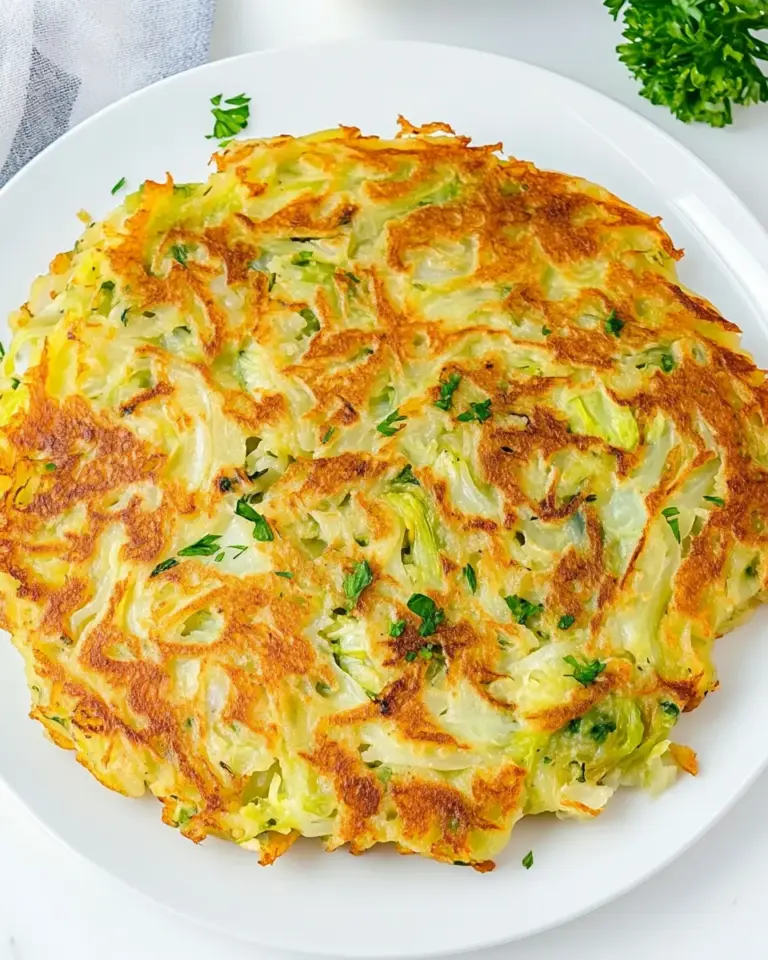 Homemade Cabbage Pancake photo