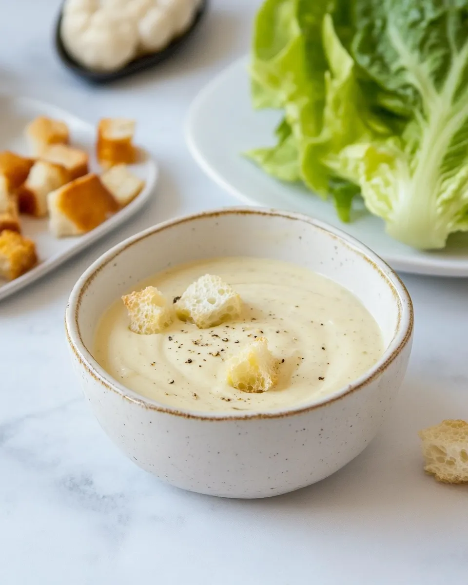 Homemade Caesar Dressing Recipe photo