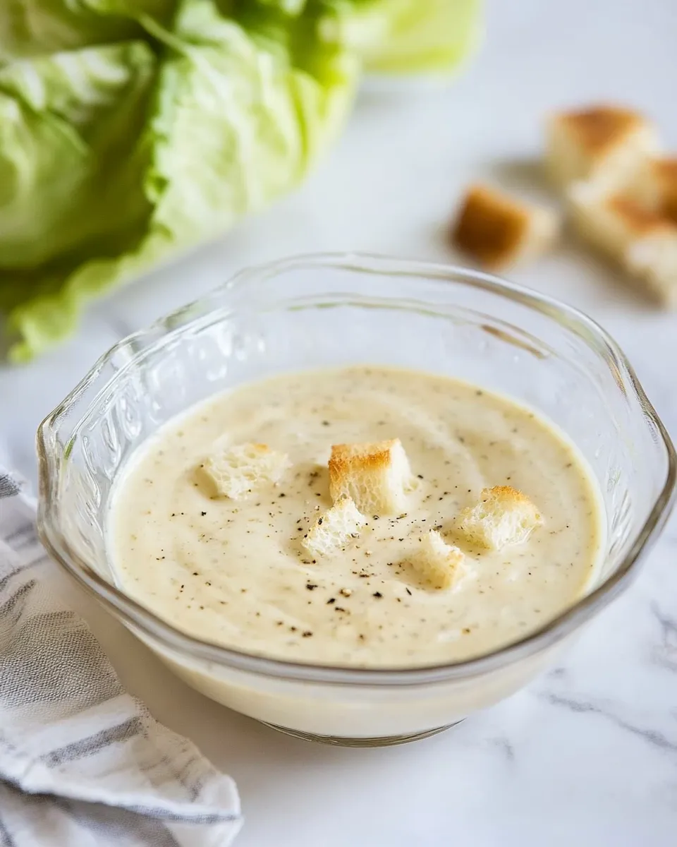 Easy Caesar Dressing Recipe picture