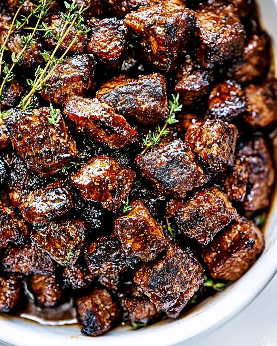 Homemade Cajun Butter Steak Bites photo