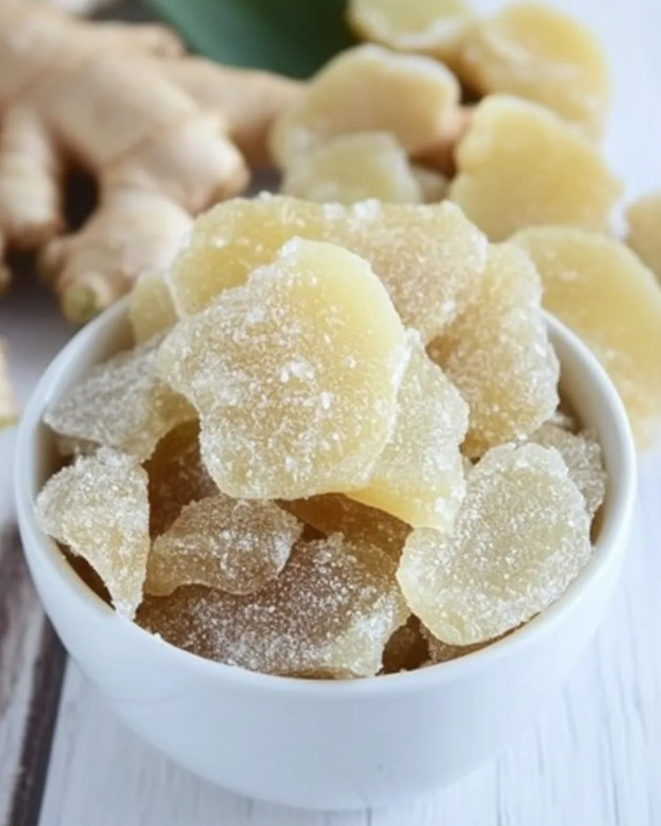 Homemade Candied Ginger photo