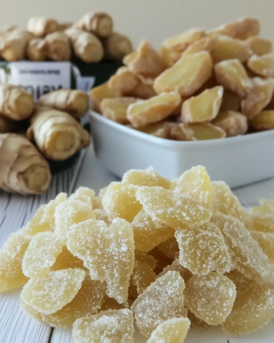 Easy Candied Ginger recipe photo