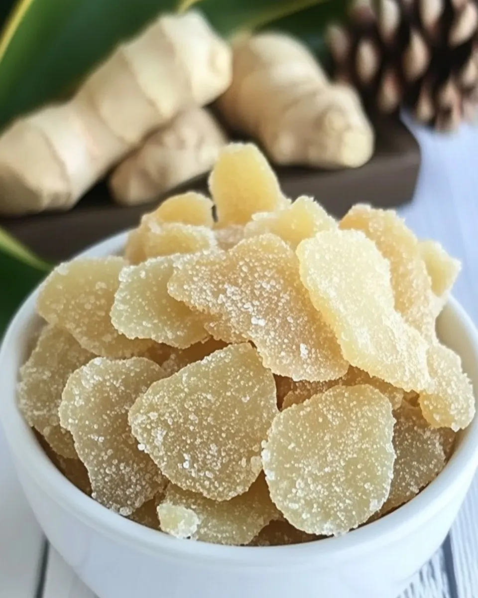 Delicious Candied Ginger shot