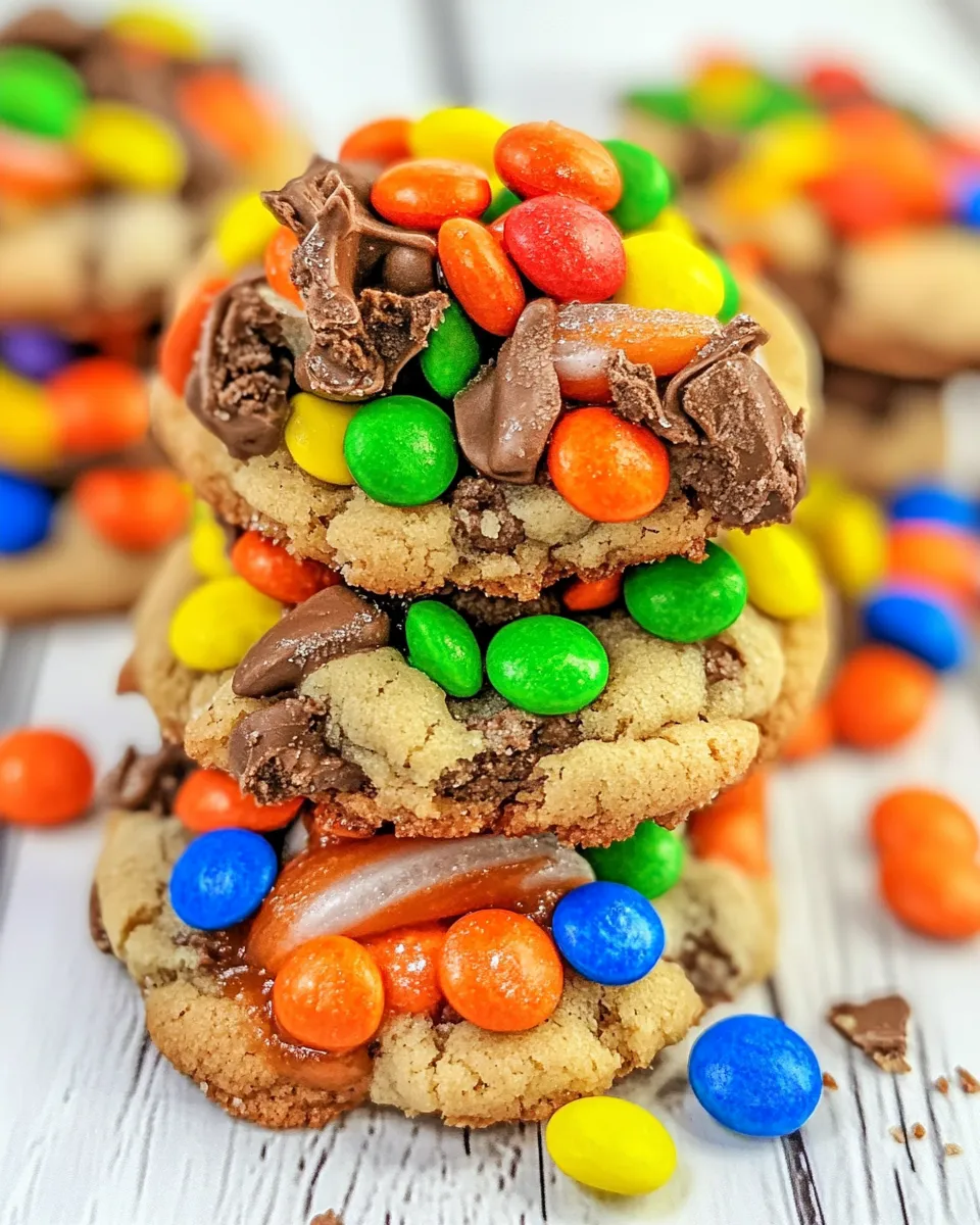 Delicious Candy Overload Cookies recipe photo